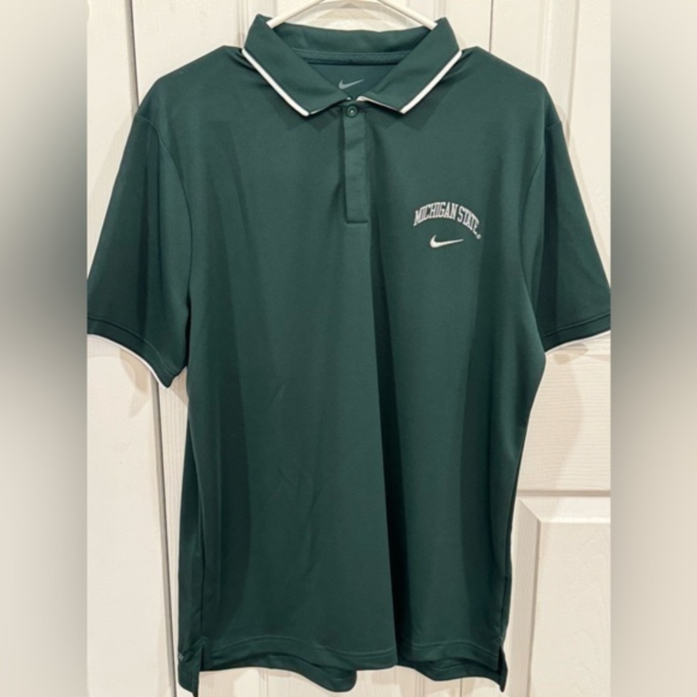 Nike Drifit Michigan State University Polo